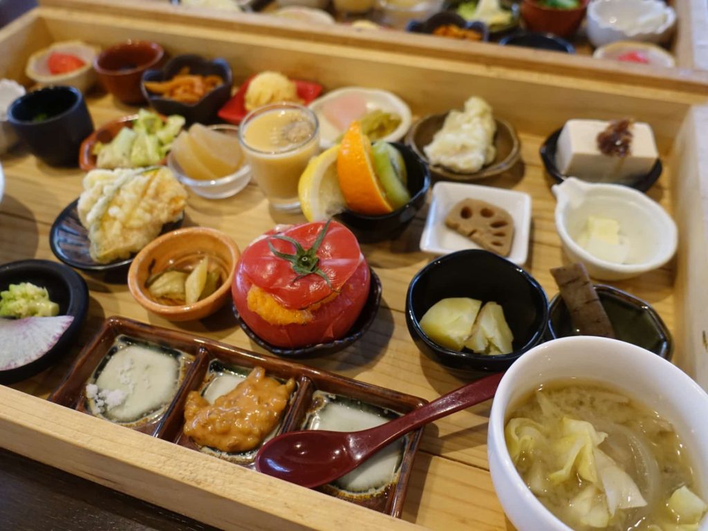 神戸野菜とフルーツ キッチン デ キッチン 三宮 福木箱 ランチ