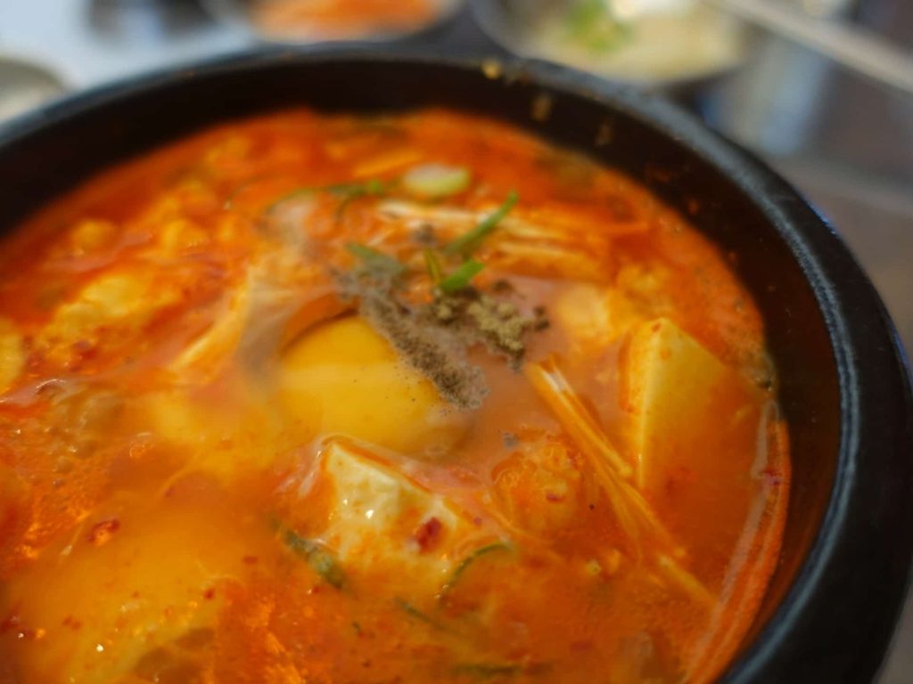 韓国料理 神戸 三宮 元町 omoni オモニ トアロード ランチ スンドゥブ